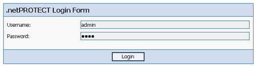 dotnetProtect Login Form